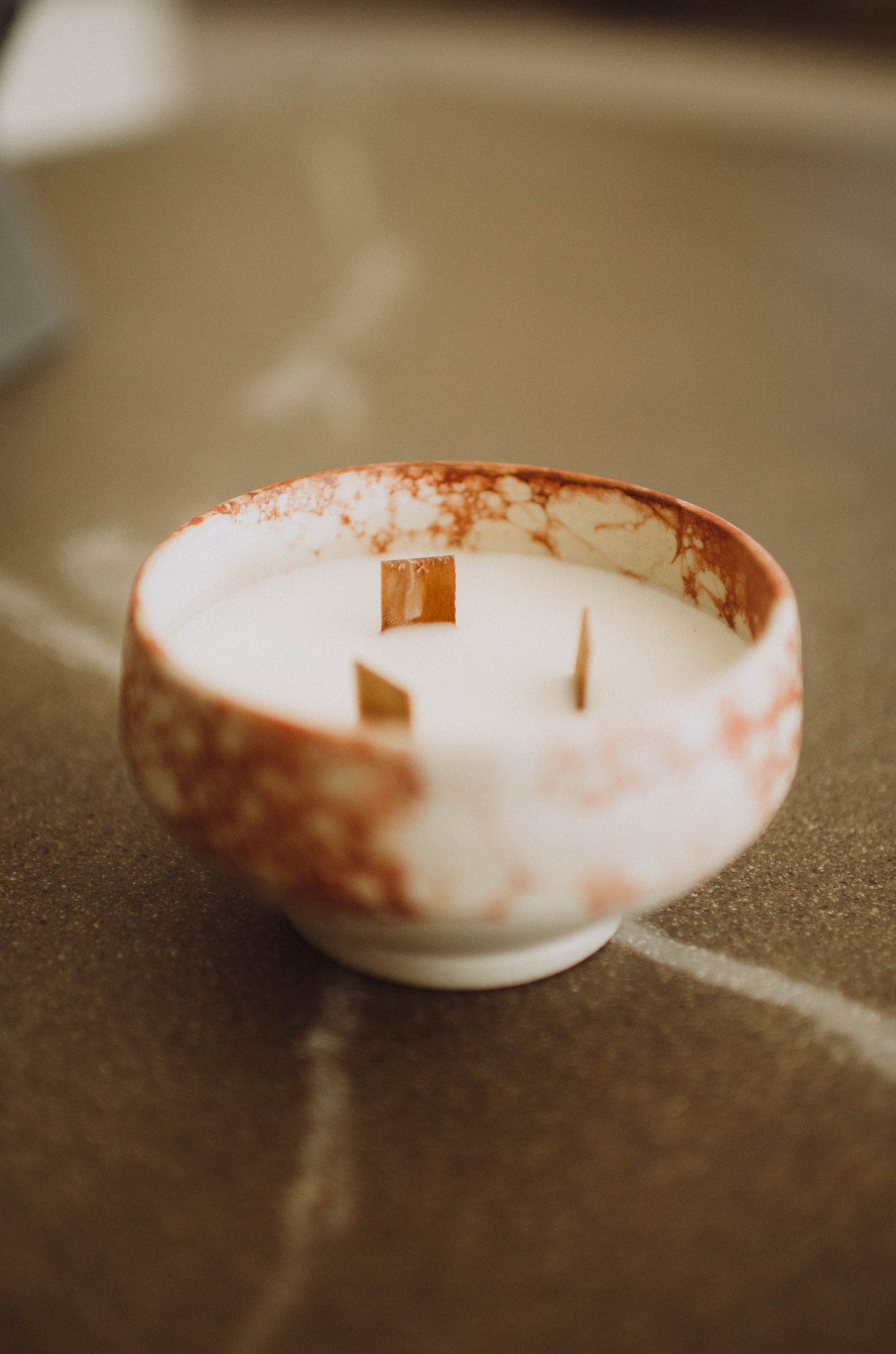 Vela - Taza de Cerámica Notas de Canela