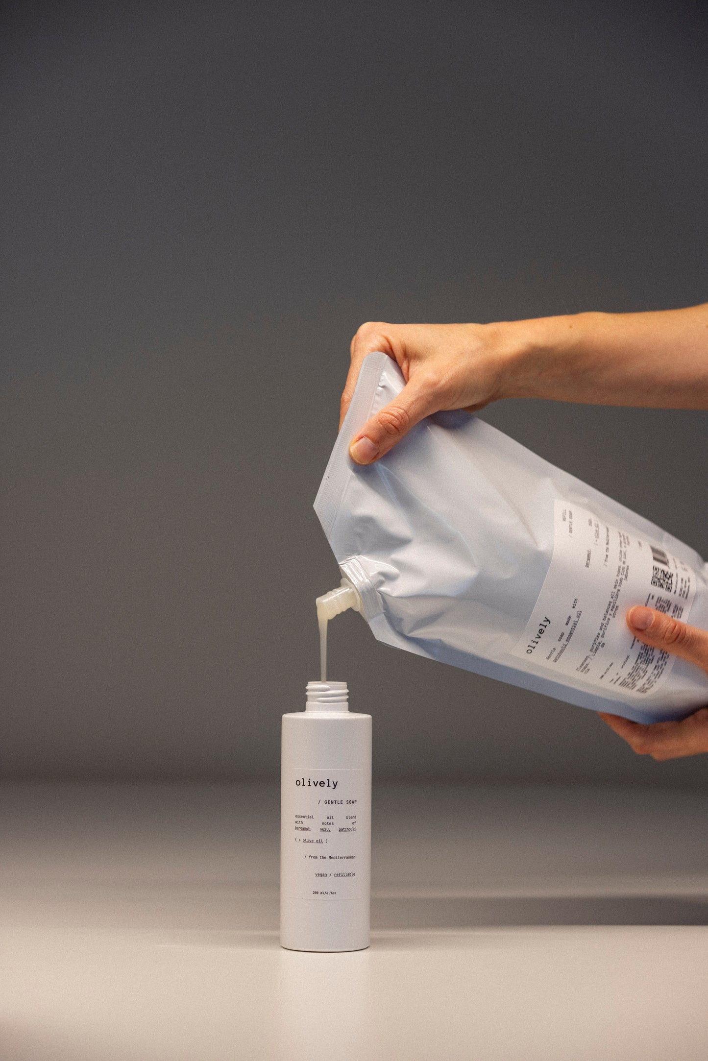 Gentle Soap Refill Bag (1000 ml) Vegan, Sulfate-Free
