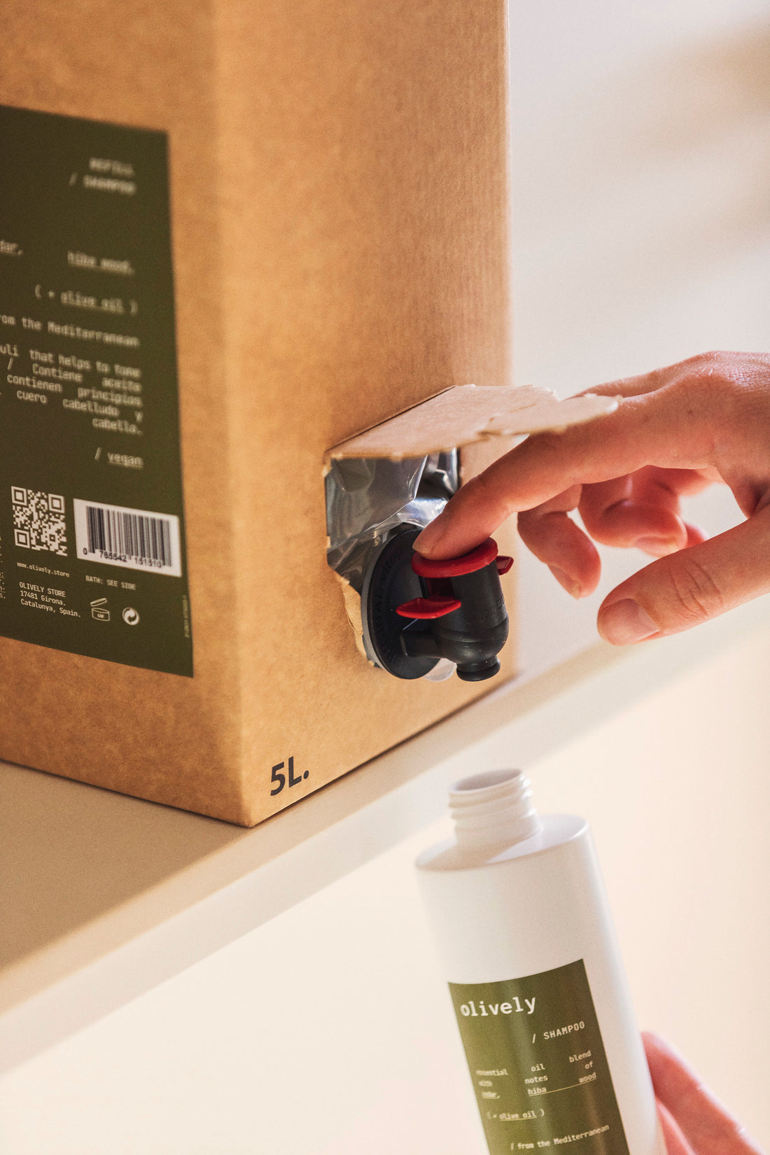 New at Olively: Refillable Liquid Range