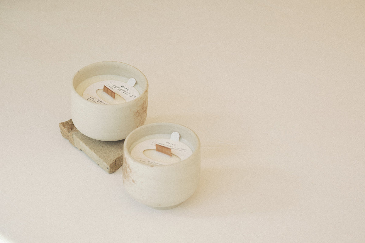 ESPRESSO CERAMIC CANDLE