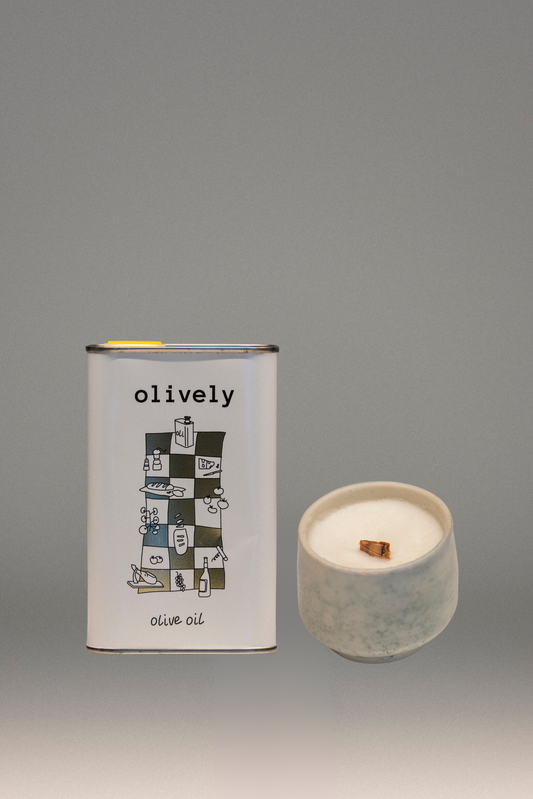 VELAS Y ACIETE DE OLIVA