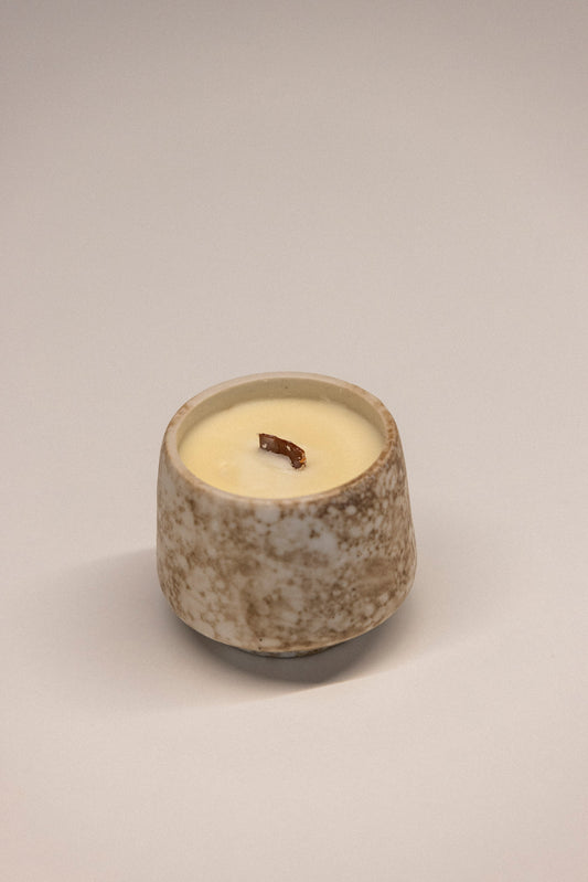 Mediterranean Notes Ceramic Candle - Cup