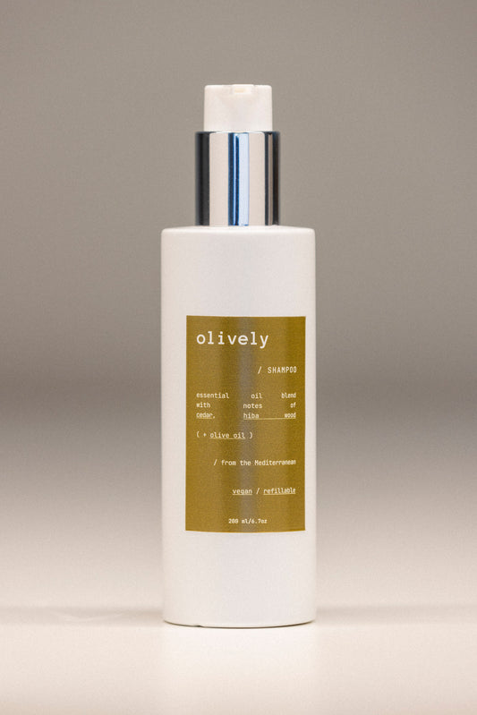 Hydrating Shampoo Mediterrani (200 ml) Sulfate-Free & Nourishing Hair Cleanser
