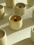 Golden Hour Ceramic Candle – Yuzu & Patchouli Notes