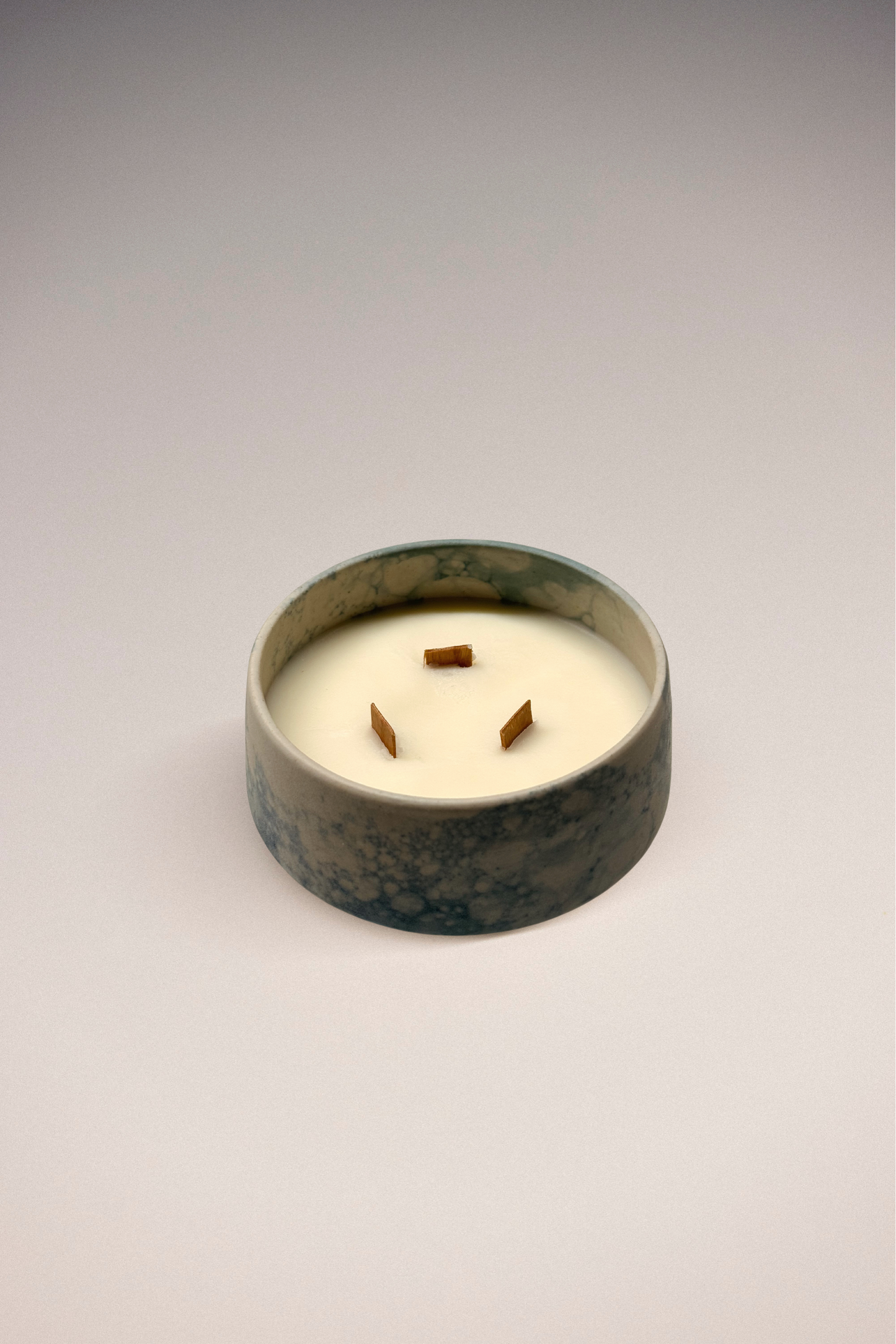 Pine Forest Notes Ceramic Candle XL - Bowl