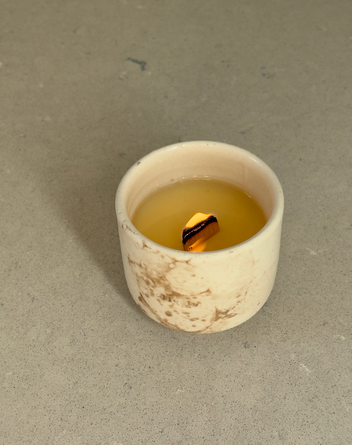 ESPRESSO CERAMIC CANDLE