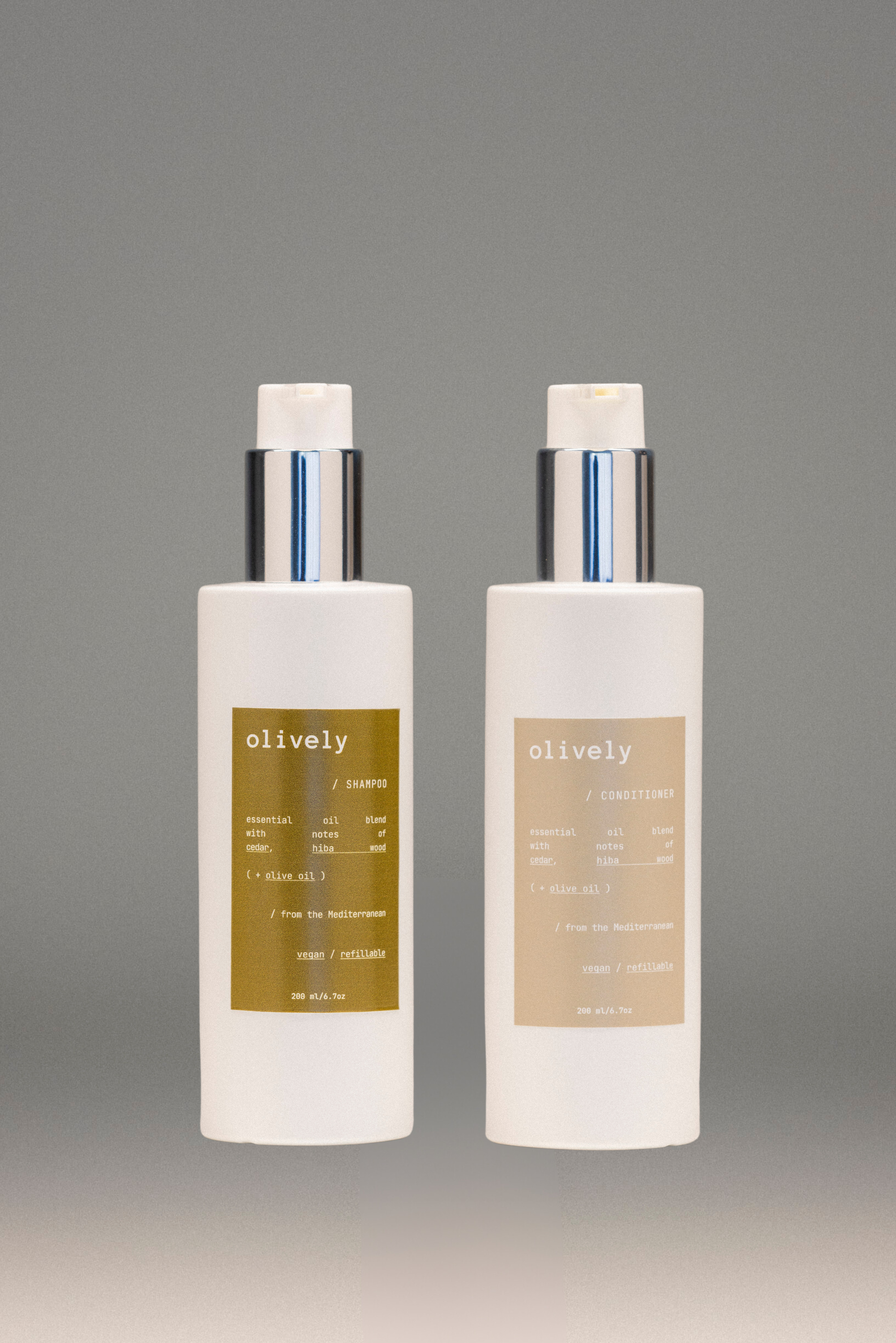 Hair Essentials Set – Mediterranean Shampoo & Conditioner (200 ml)