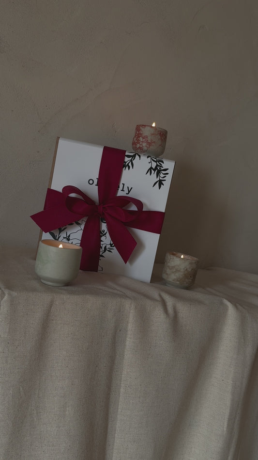 Candle Cup Trio Pack — Golden Hour, Cinnamon & Pine Forest