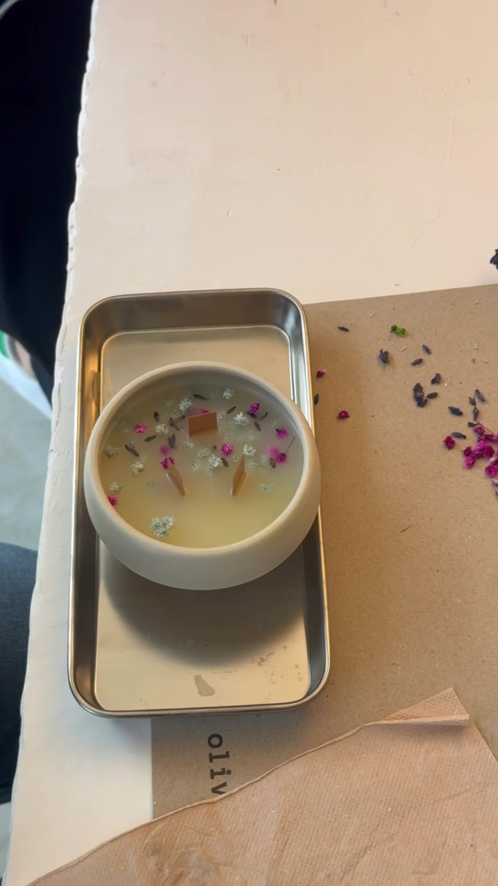 Create Your Natural Candle & Floral Ritual · Second Date - Ticket