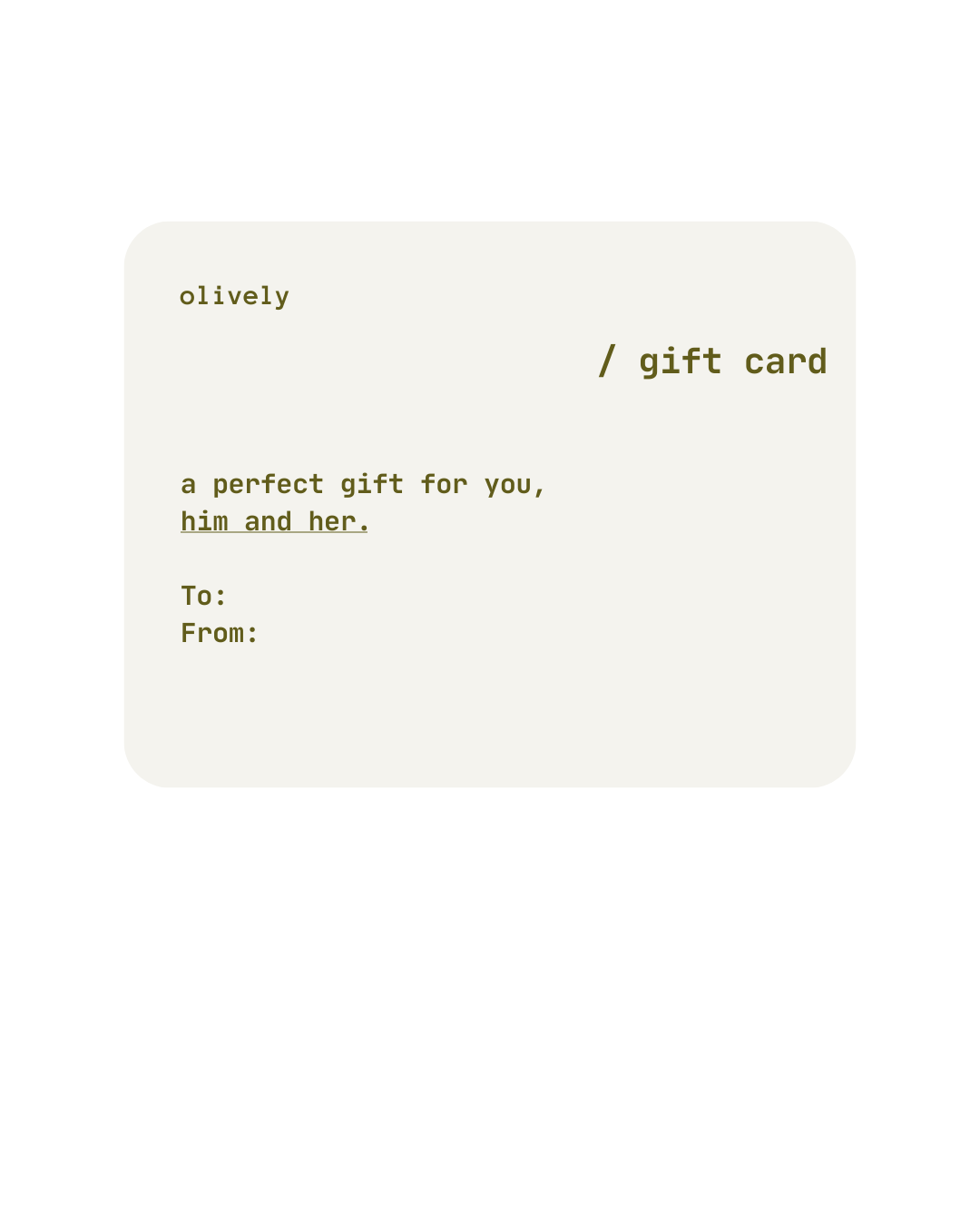 Gift Card